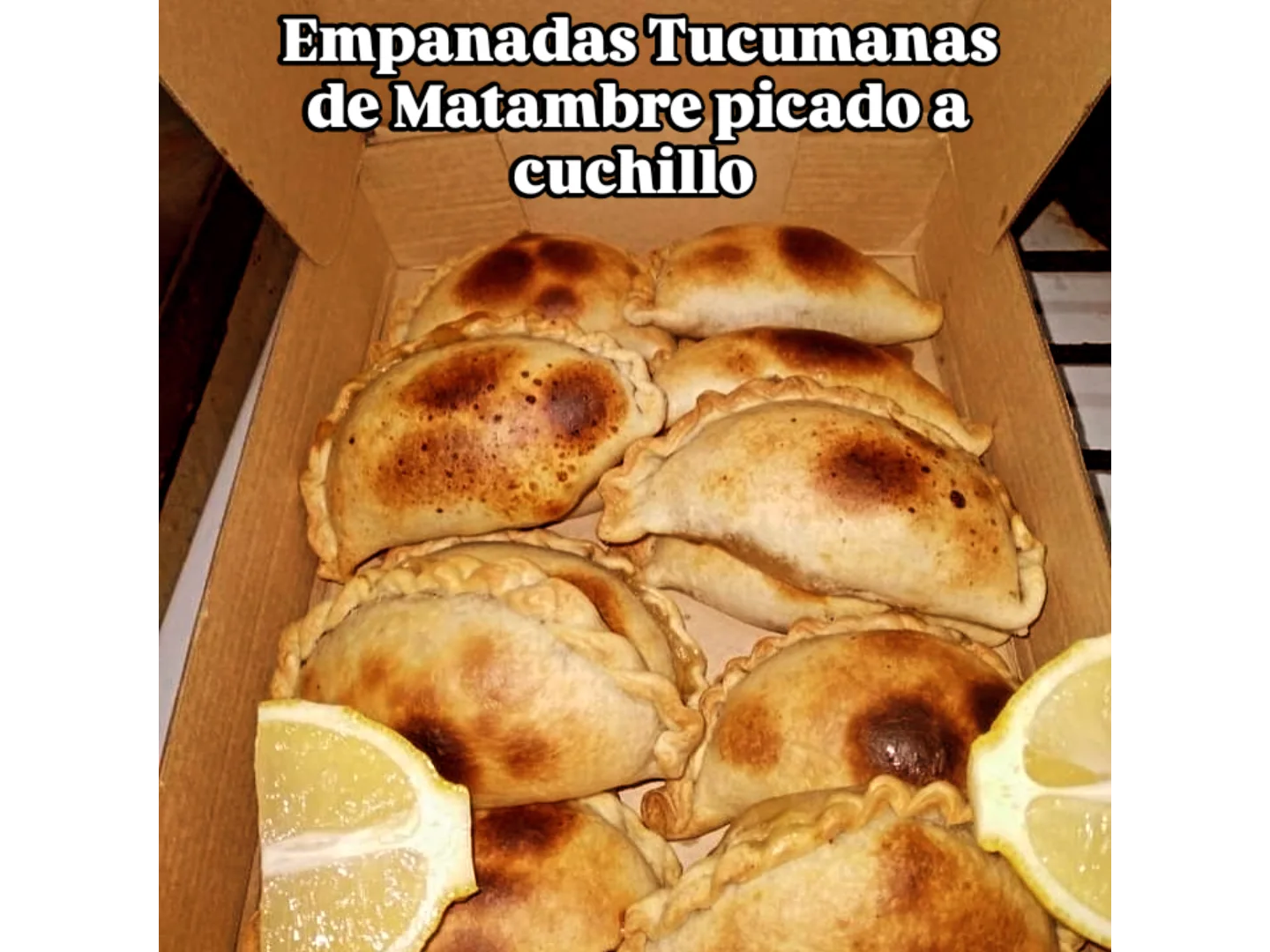 DE EMPANADAS DE MATAMBRE ×6 HORNEADAS