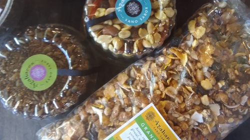 AZAHARES - SANO SABOR - GRANOLAS , SEMILLAS Y SNACKS