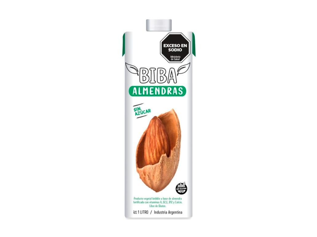 Leche de Almendras x 1l  - BIBA