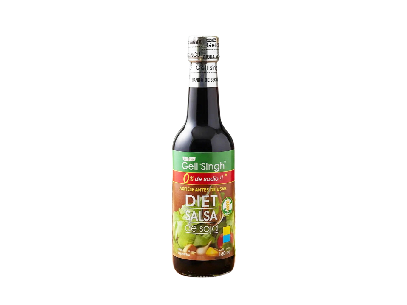 Salsa de soja diet x 180cc 0% sodio - GELL SINGH -