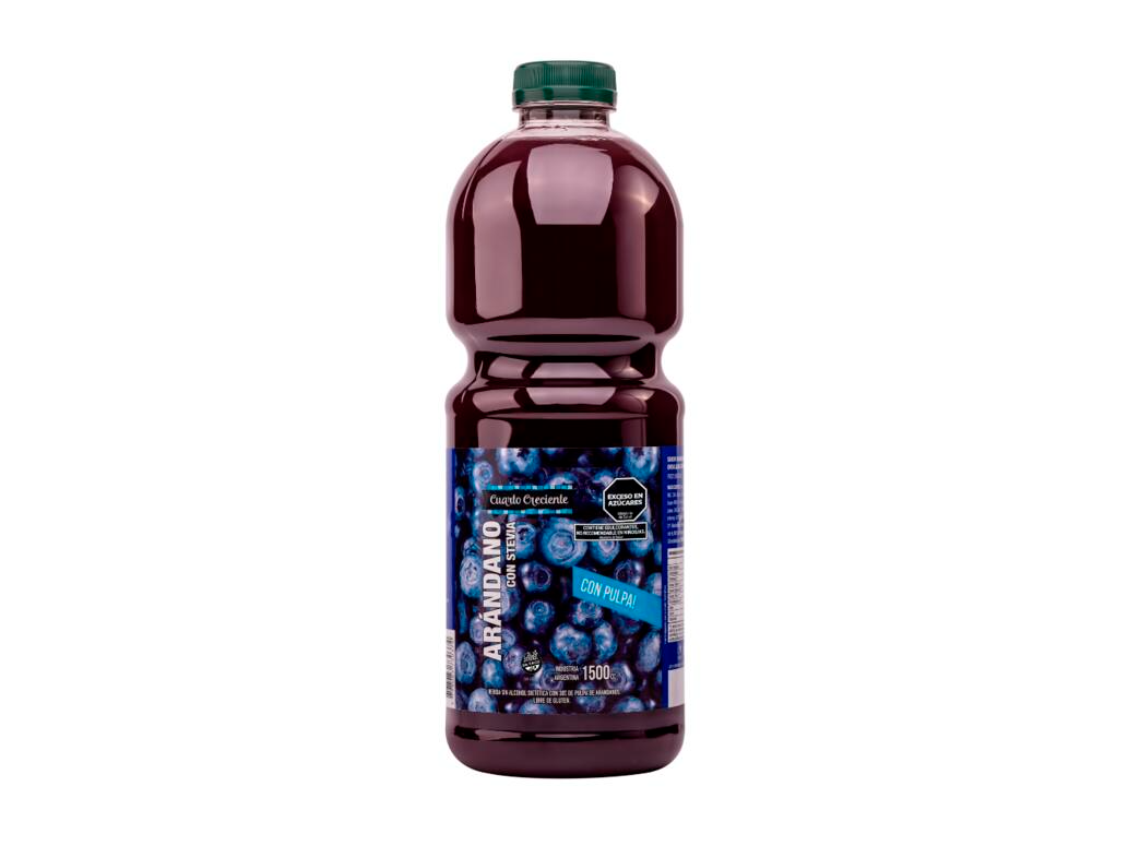 Jugo de Arandanos con Stevia x 1.5l - CUARTO CRECIENTE -