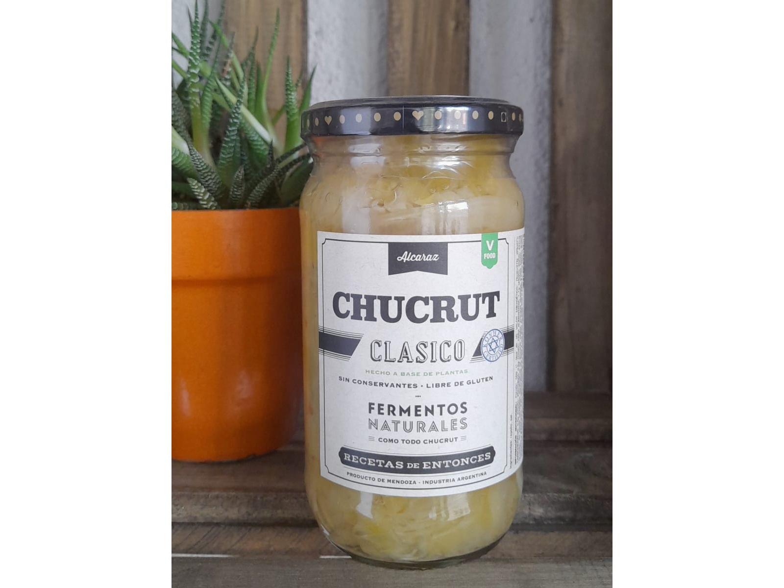 Chucrut Clasico "Fermentos Naturales Agroecologicos" x 290g  - RECETAS DE ENTONCES -