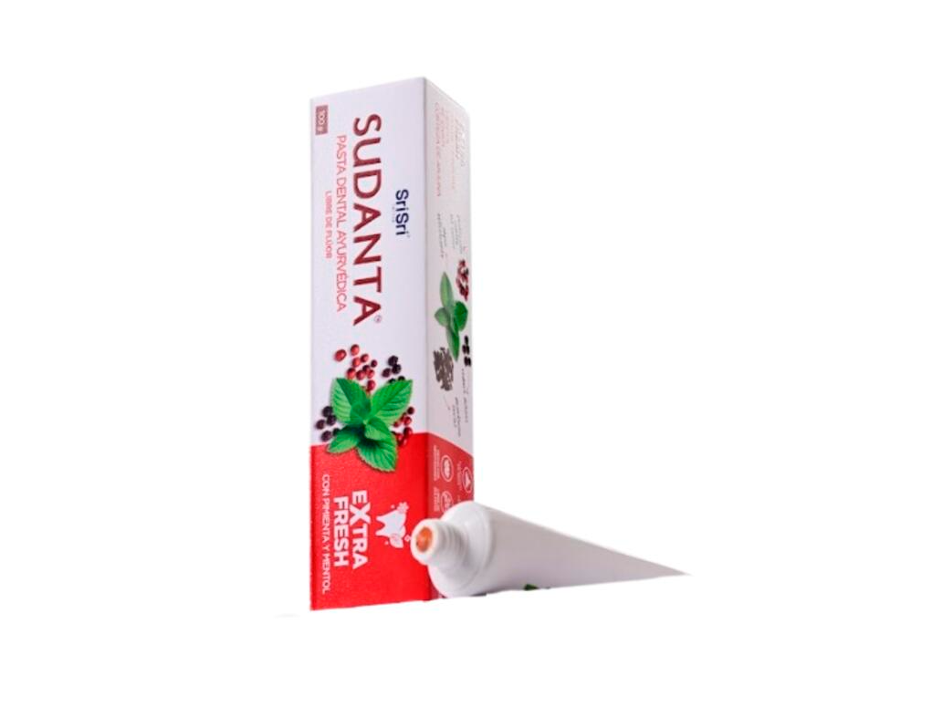 Pasta Dental Ayurvedica Extra Fresh x 100g - SUDANTA -