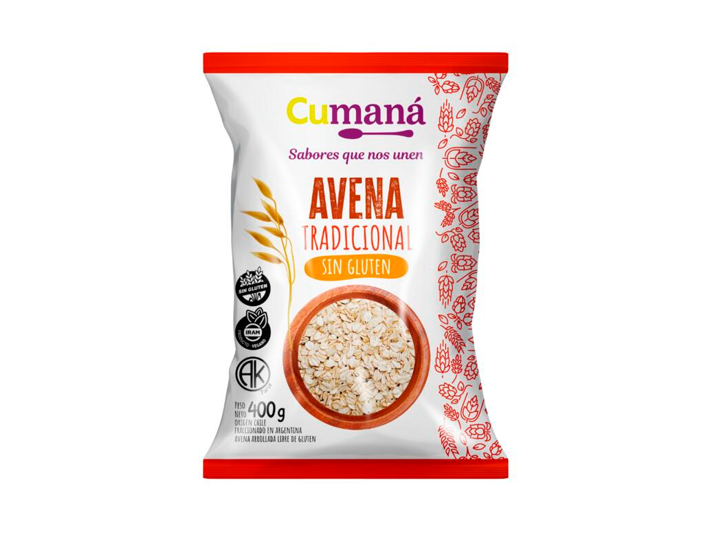 Avena tradicional x 400g - CUMANA -