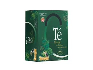 Té verde en Hebras TUCANGUA caja x 100gs