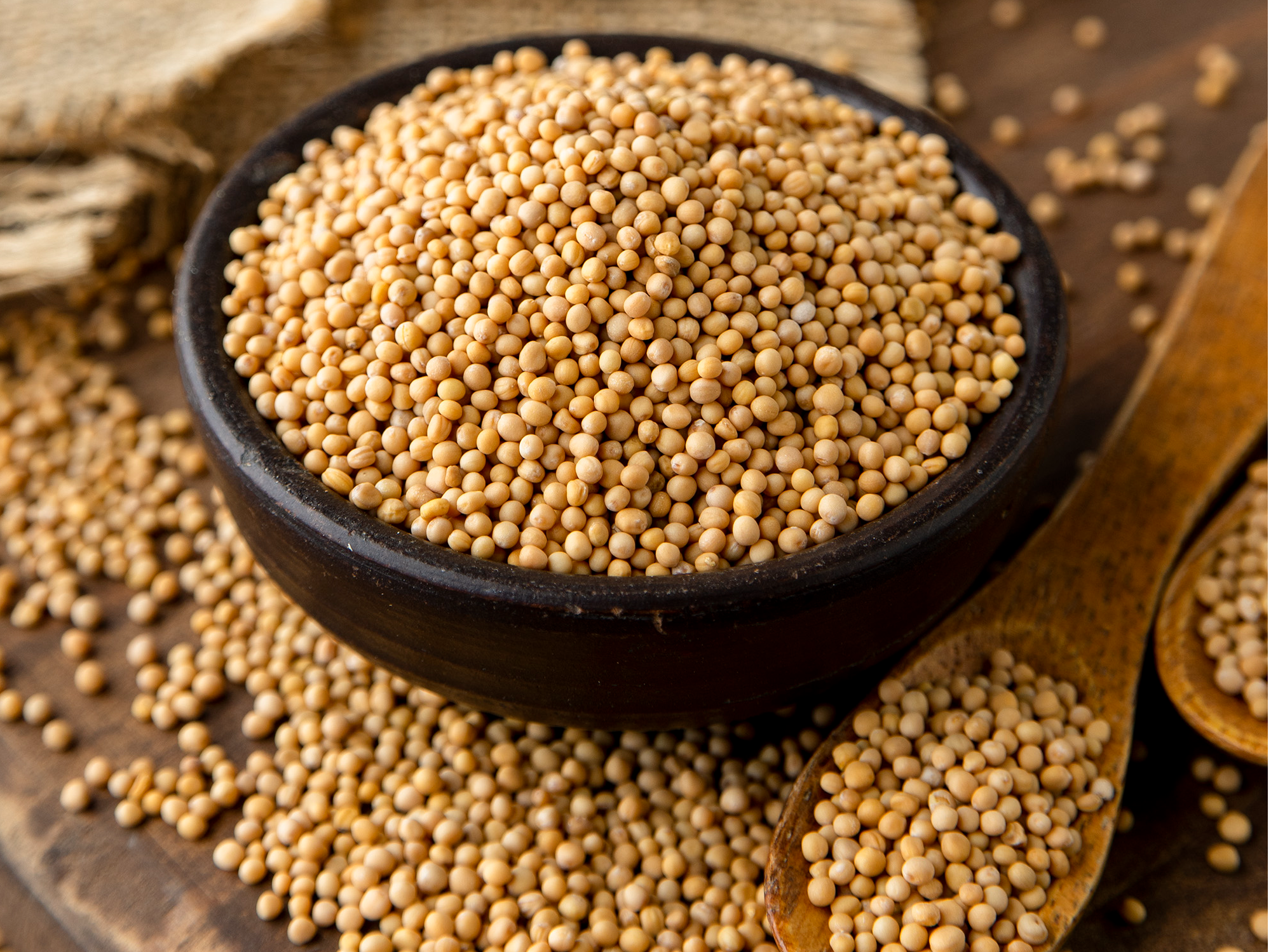 Semillas de Mostaza amarillas