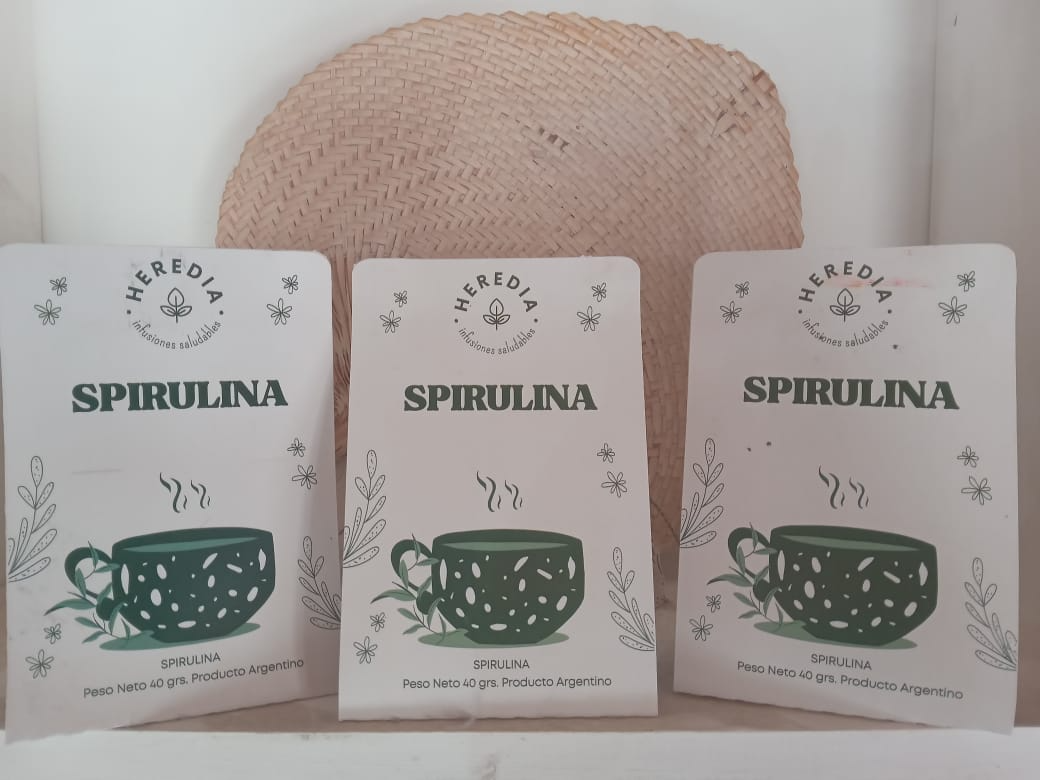 Spirulina en Polvo x 40gs - HEREDIA -