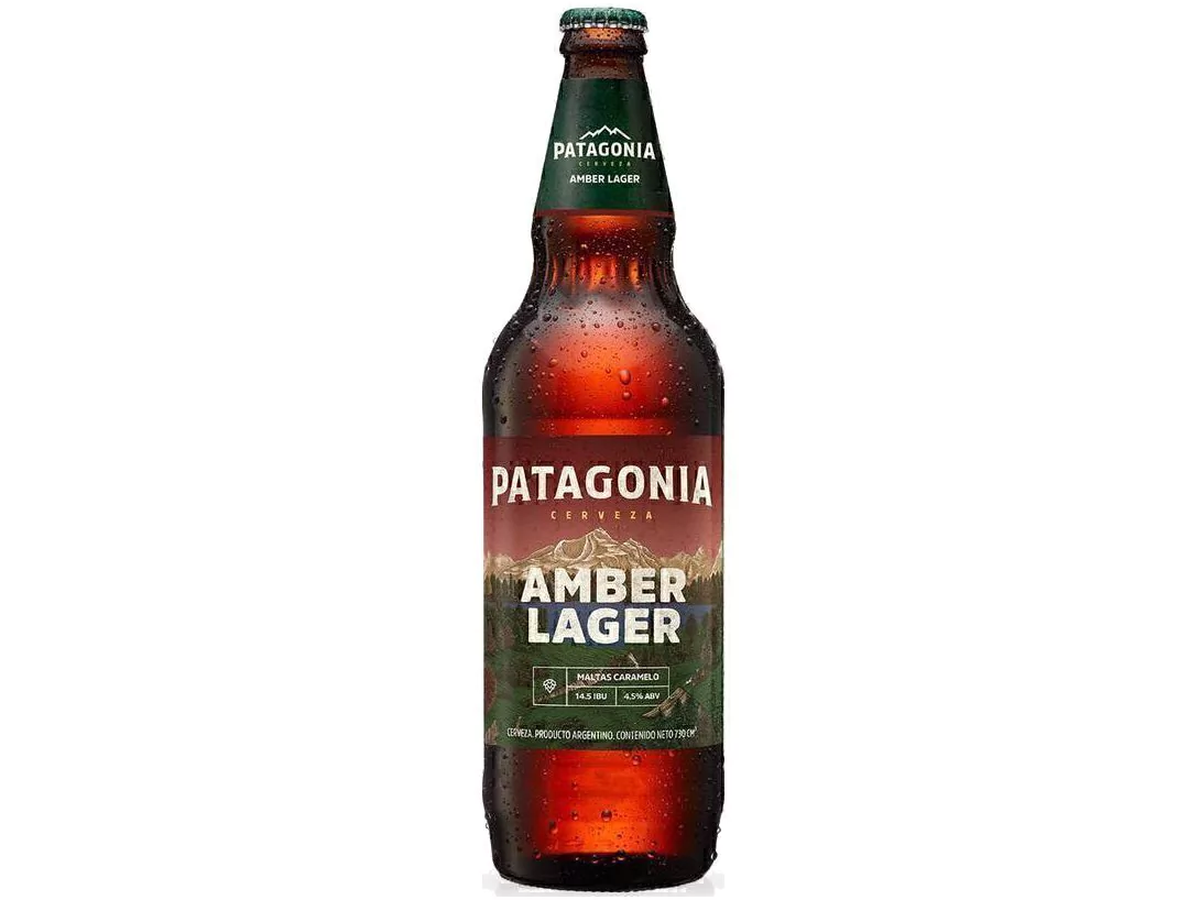 CERVEZA PATAGONIA AMBER LAGER 730ML