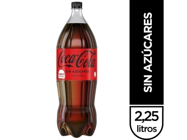 COCA COLA ZERO 2.25L