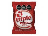 ALFAJOR FANTOCHE TRIPLE NEGRO