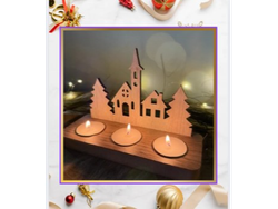 Casa "Porta vela por 3"