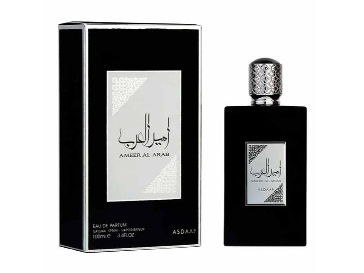 Asdaaf Ameer Al Arab Black Eau de Parfum Masculino 100ML