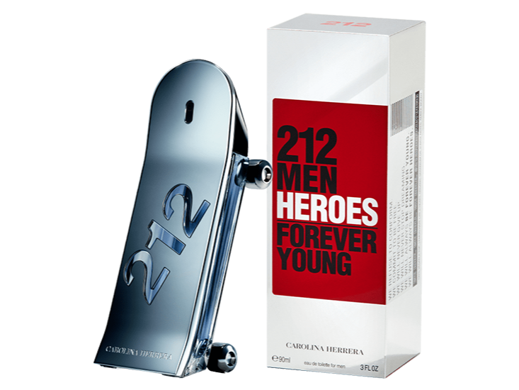 Carolina Herrera 212 Men Heroes Forever Young Eau de Toilette Masculino 90ML