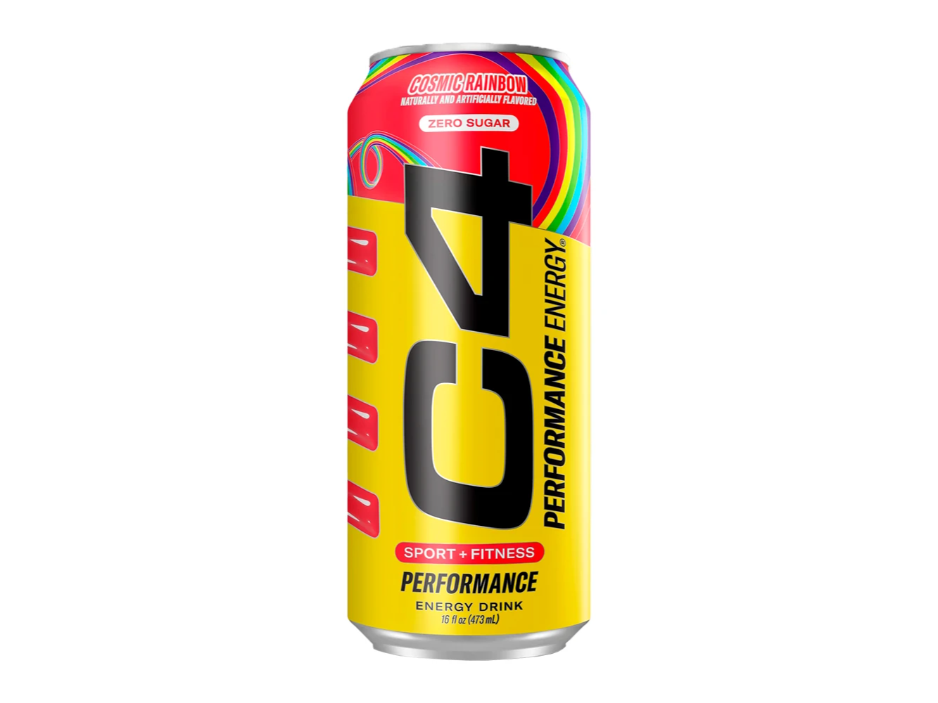 Energético C4 Cosmic Rainbow Sem Açucar Lata 473ML