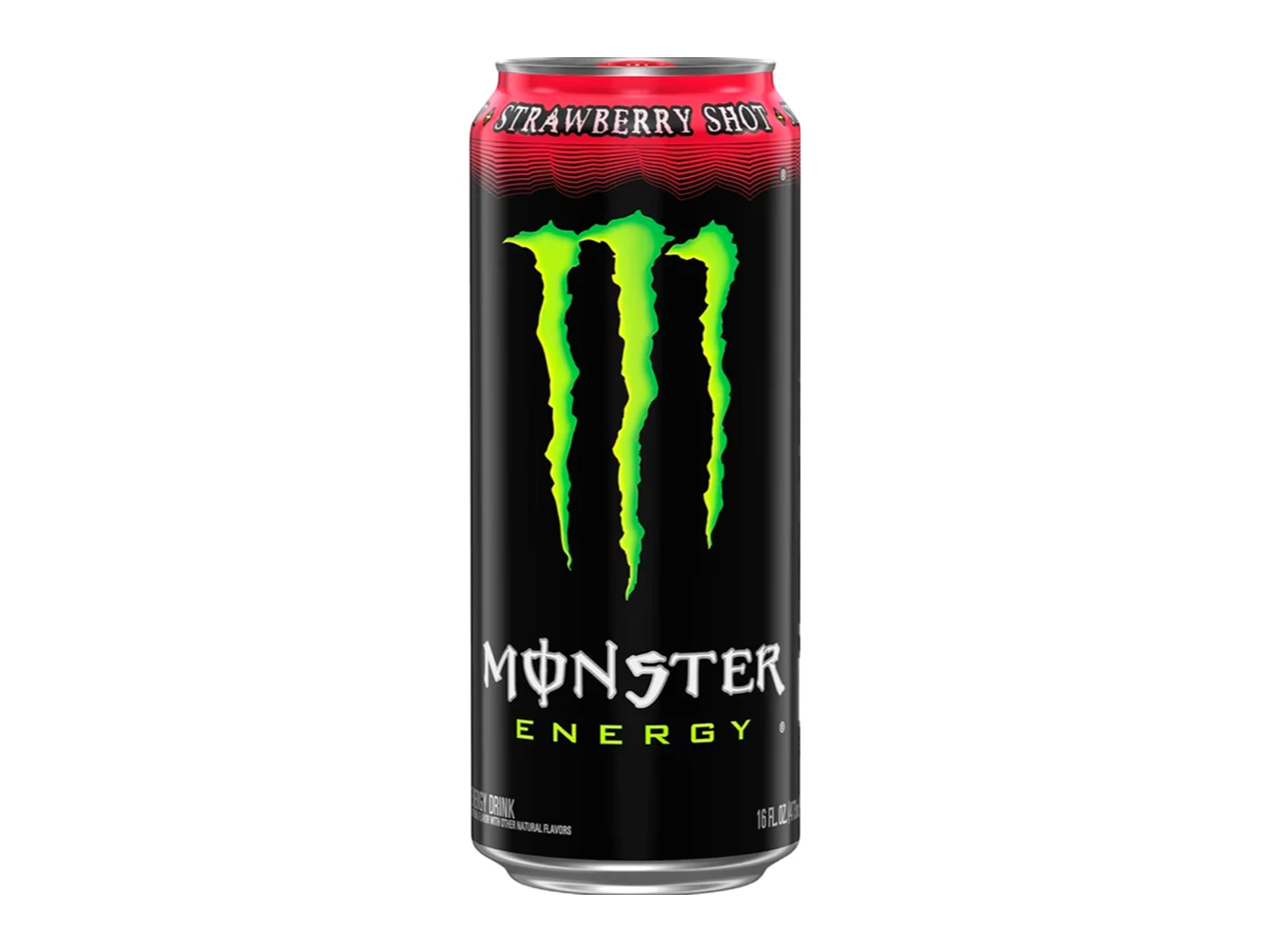 Energético Monster Strawberry Shot Lata 16OZ 473Ml