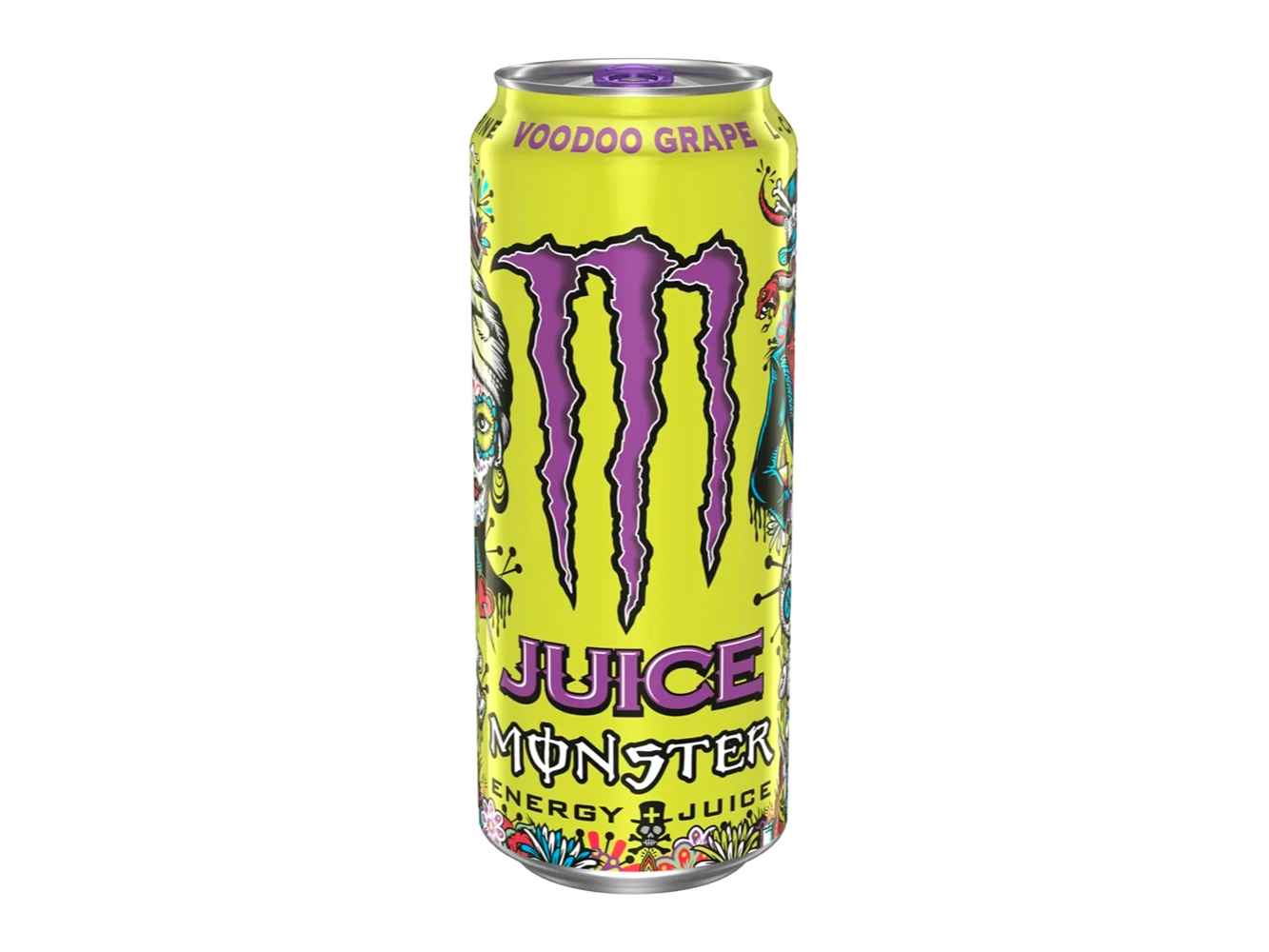 Energético Monster Juice Voodoo Grape Lata 16Oz 473Ml