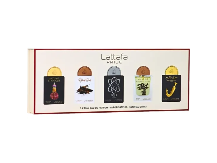 Kit Perfumes Lattafa Pride Nº 2 Edp - Unissex 5 Peças
