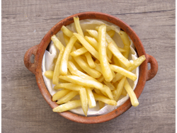Papas para freir: 1 kg de papas congeladas