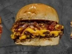 2 BURGUERS DOBLES + PAPAS