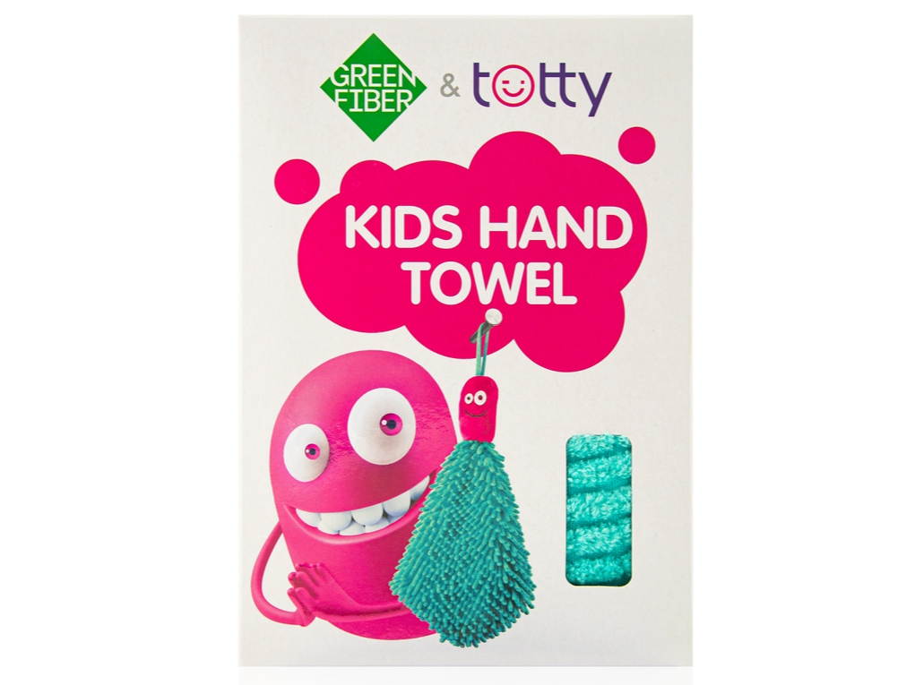 Totty Hands  Turquesa- Toalla de mano para Niñ@s