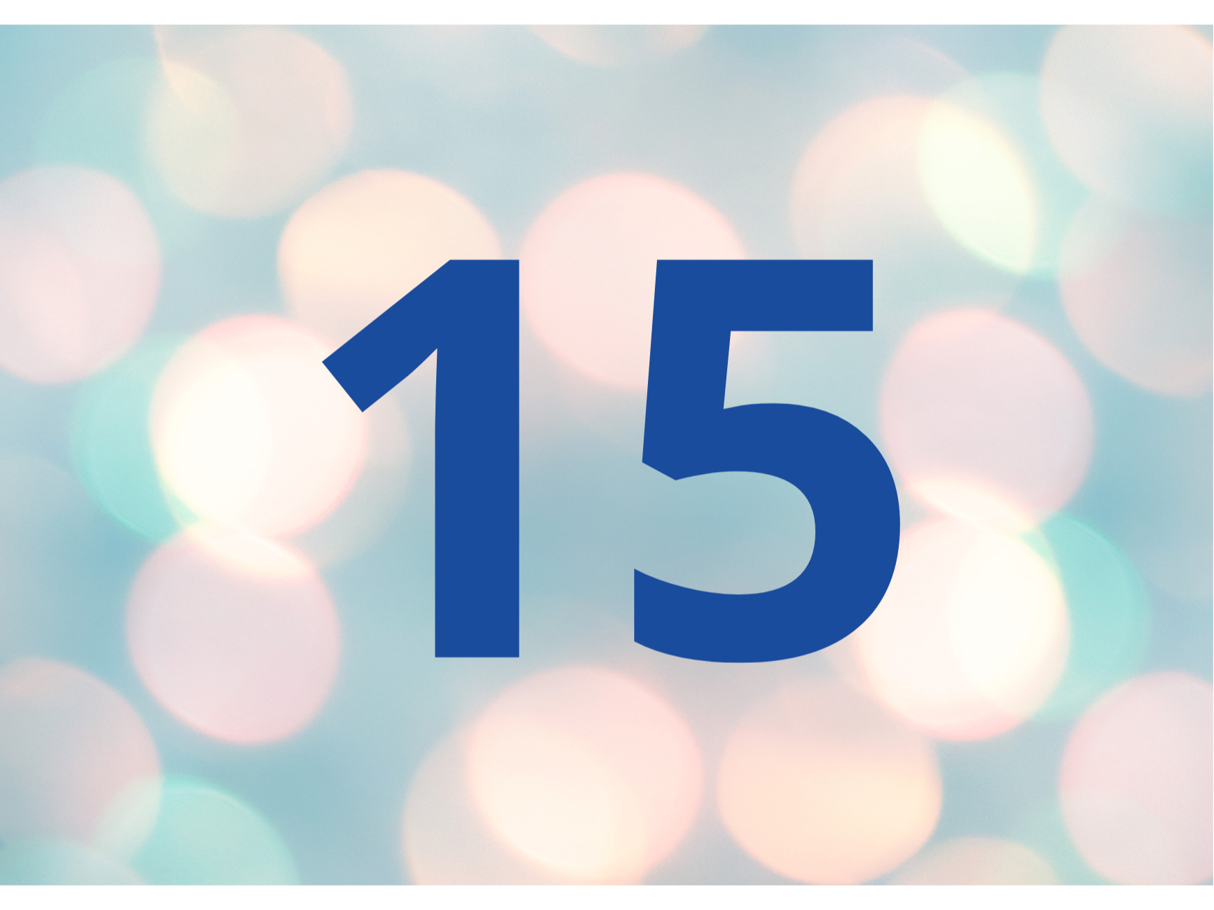 15 chances