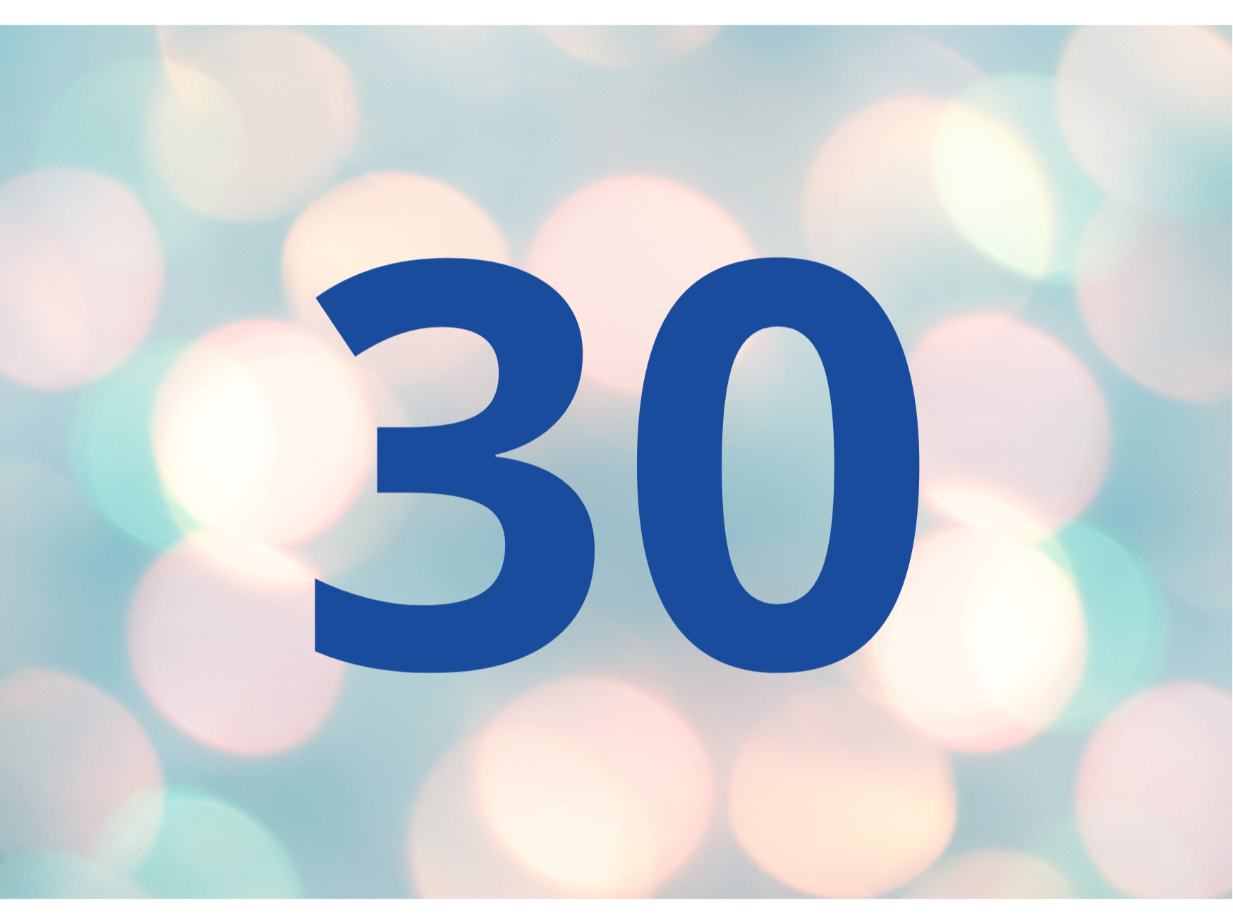 30 chances