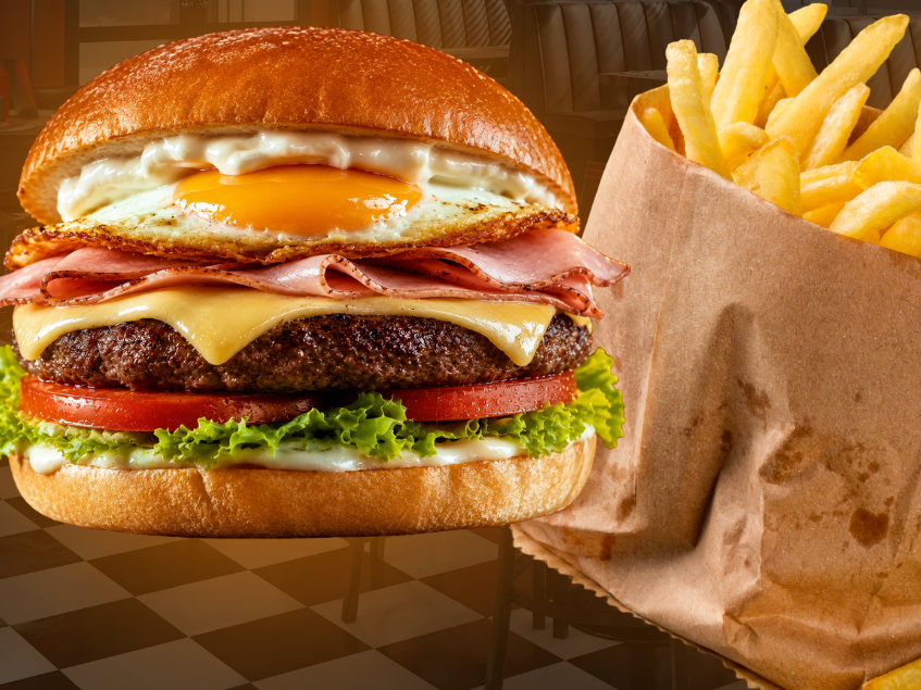 HAMBURGUESA COMPLETA