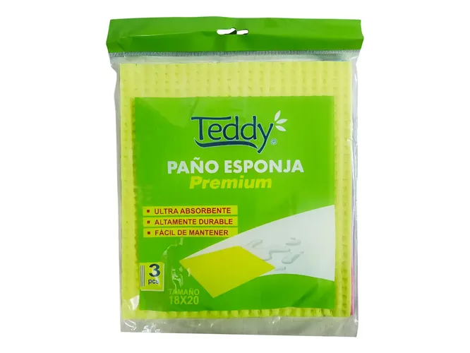Paño esponja absorbente