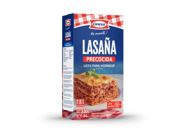 Lasaña Precosida Carozzi