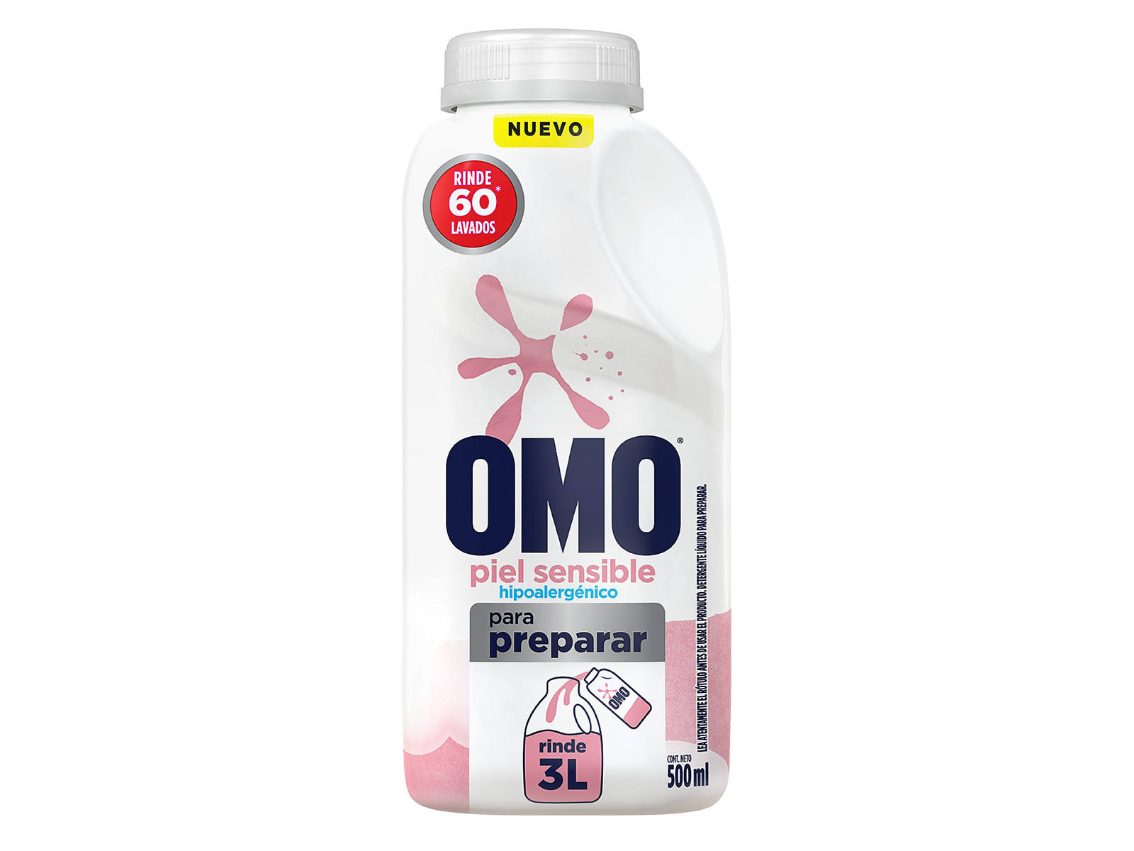 Omo para diluir hipoalergénico