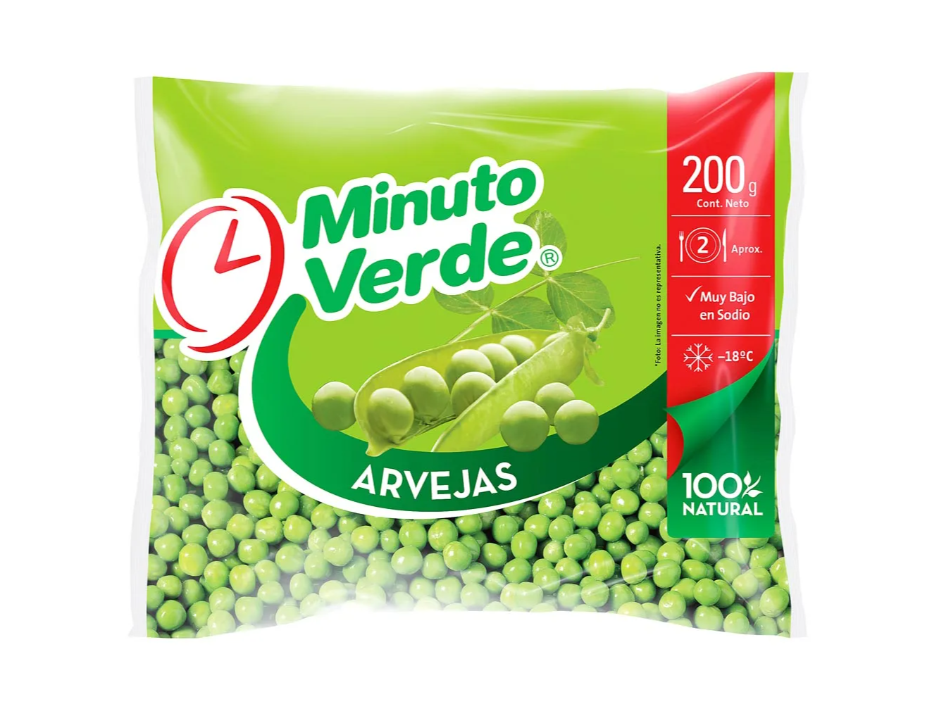 Arvejas Minuto Verde
