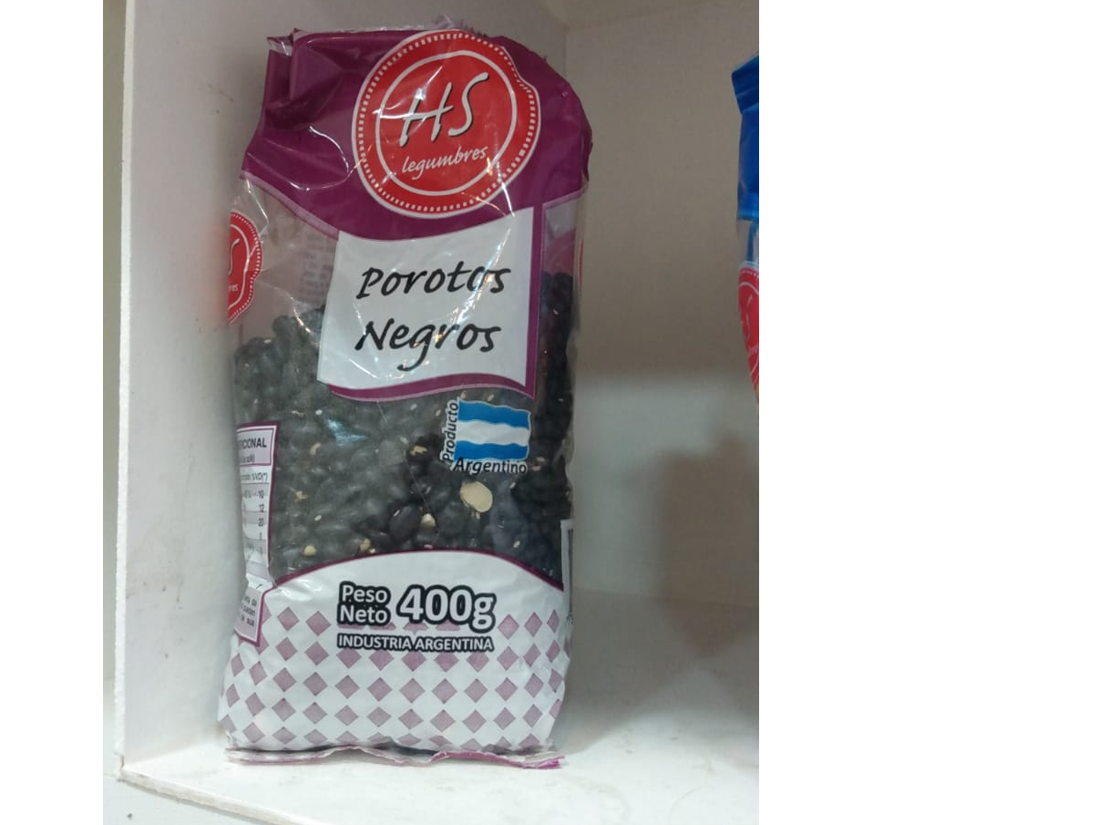 POROTOS NEGROS HS X 400 GR