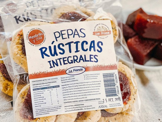 PEPAS RUSTICAS LA FRANCIA X 250 GR