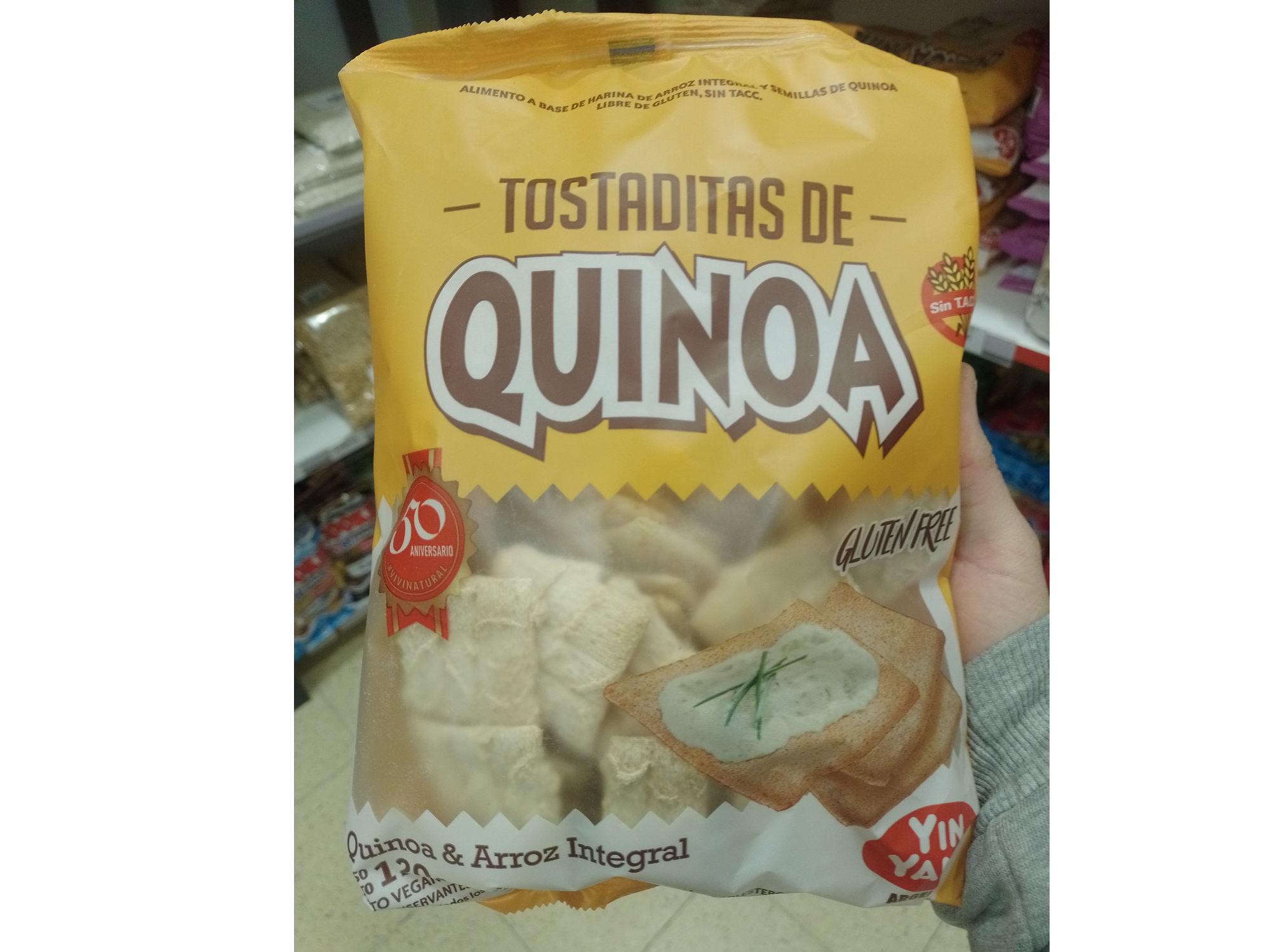 TOSTADITAS DE ARROZ YING YANG X 120 GRS.