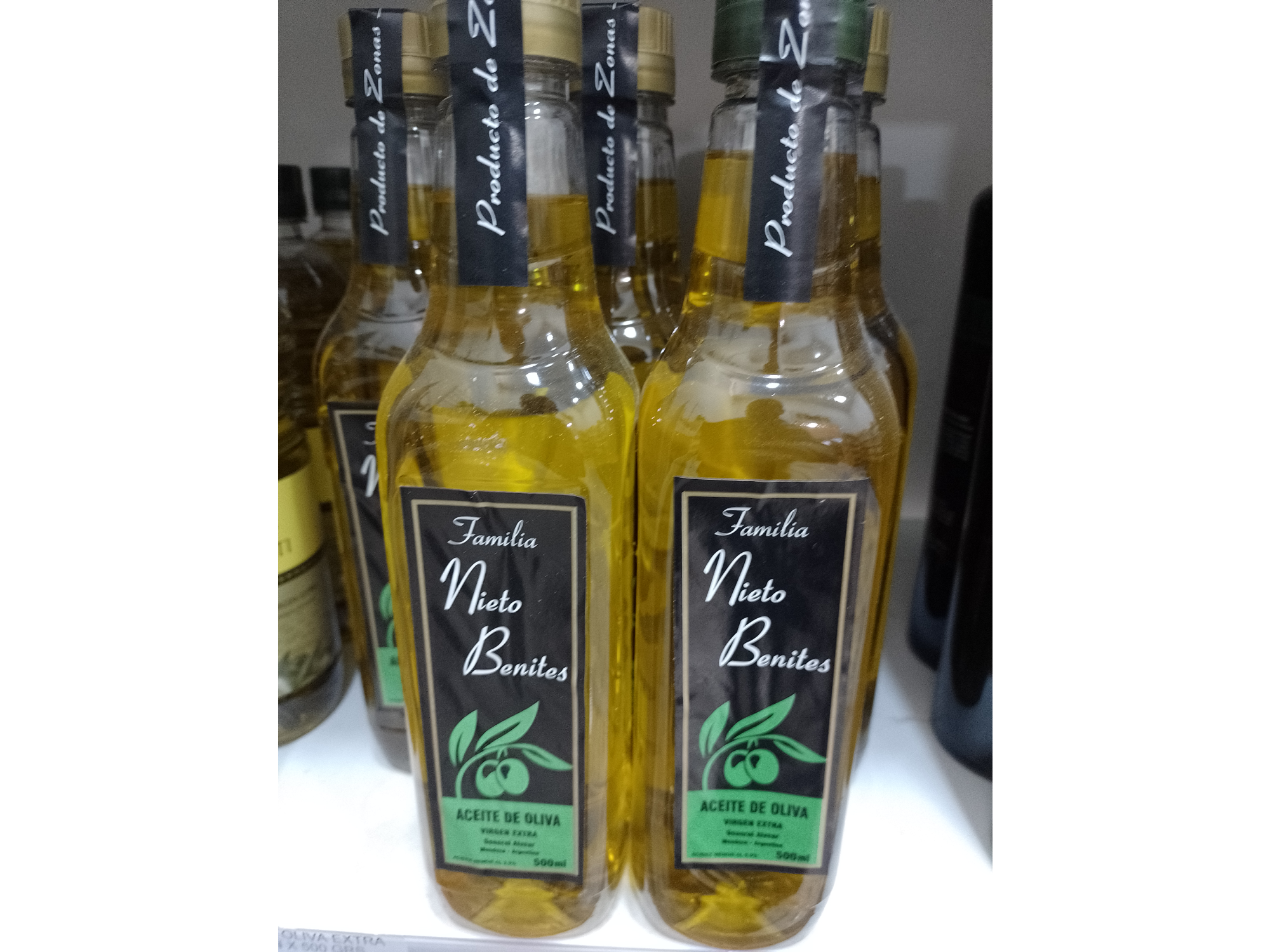 Aceite de Oliva Nieto Benites x 500 CC