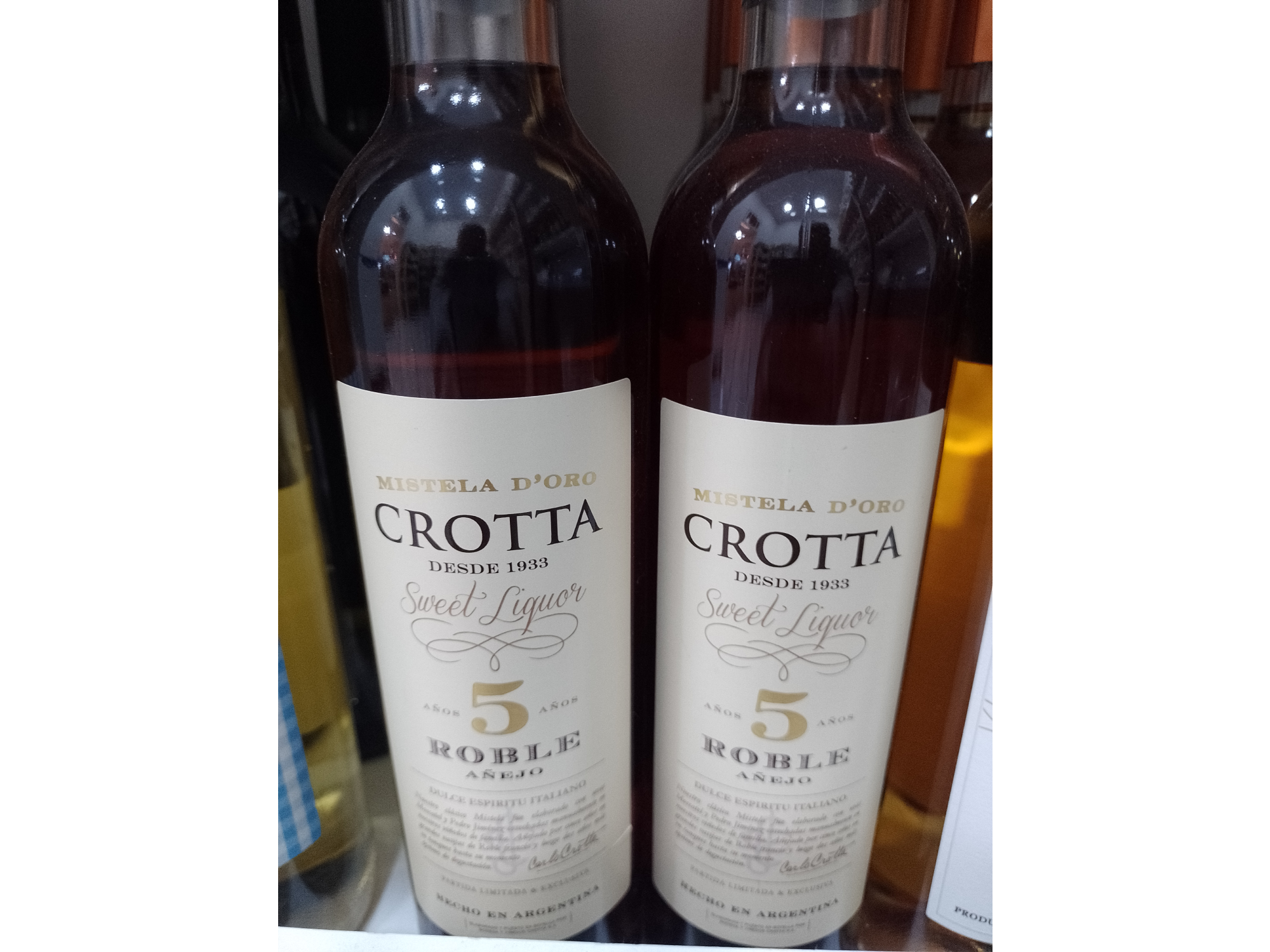 Mistela D'oro  Crotta Añejo x 500 CC