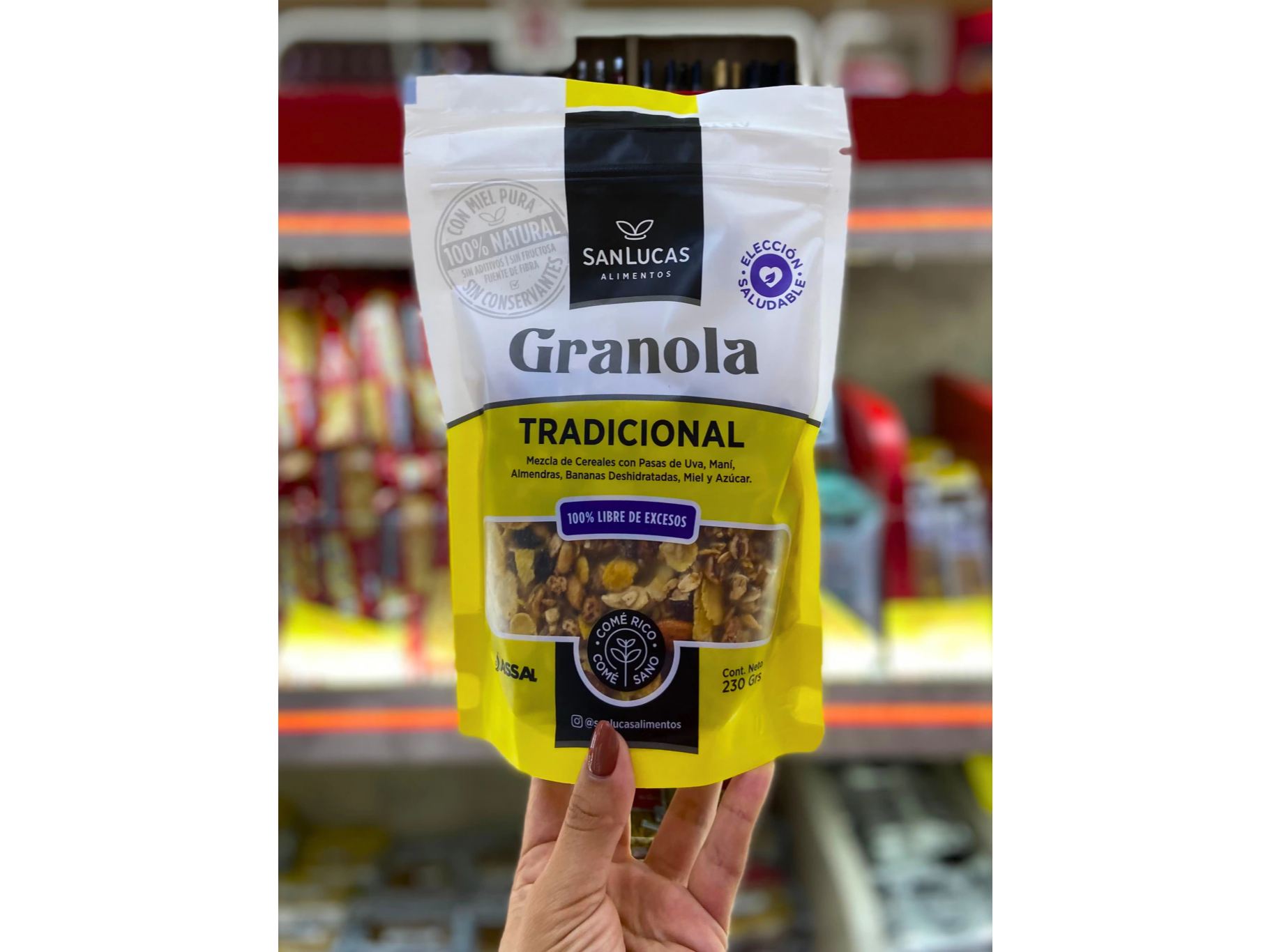 GRANOLAS SAN LUCAS X 230 GRS