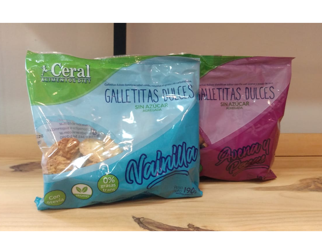 GALLETITAS CERAL (SIN AZUCAR AGREGADA) X 190 GRS