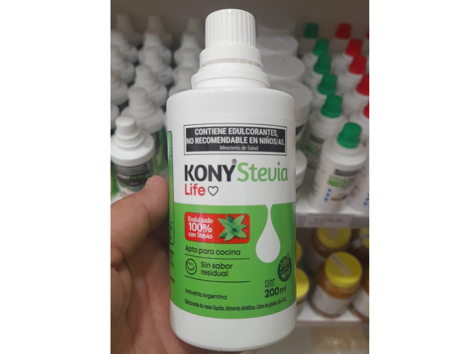 KONY LIFE STEVIA X 200 ML.