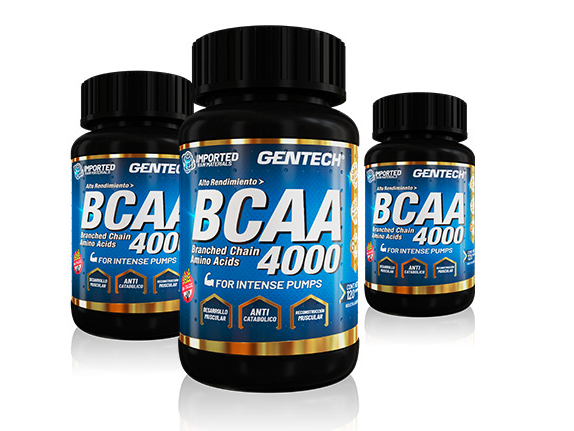 BCCA 4000 AMINOACIDOS GENTECH X 120 COMPRIMIDOS