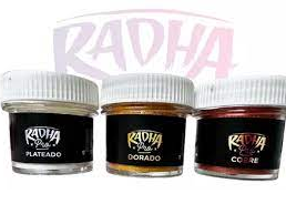 COLORANTES RADHA METALIZADOS X 4 GR