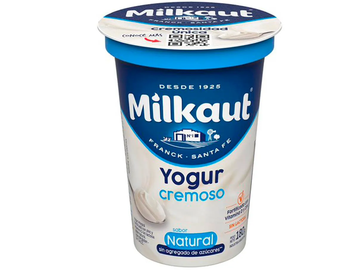 YOGURT NATURAL MILKAUT