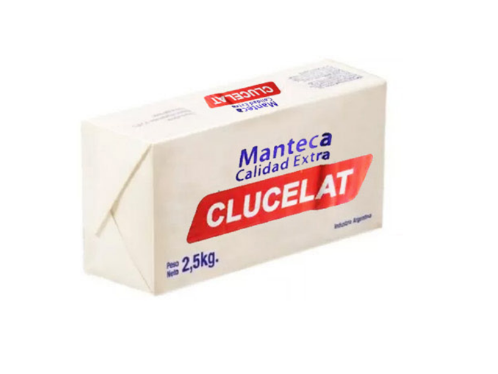 MANTECA CLUCELAT X 2,5 KG