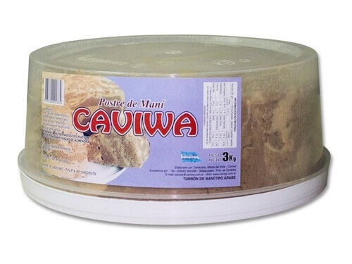 POSTRE DE MANI CAVIWA TIPO ARABE X 3 KG
