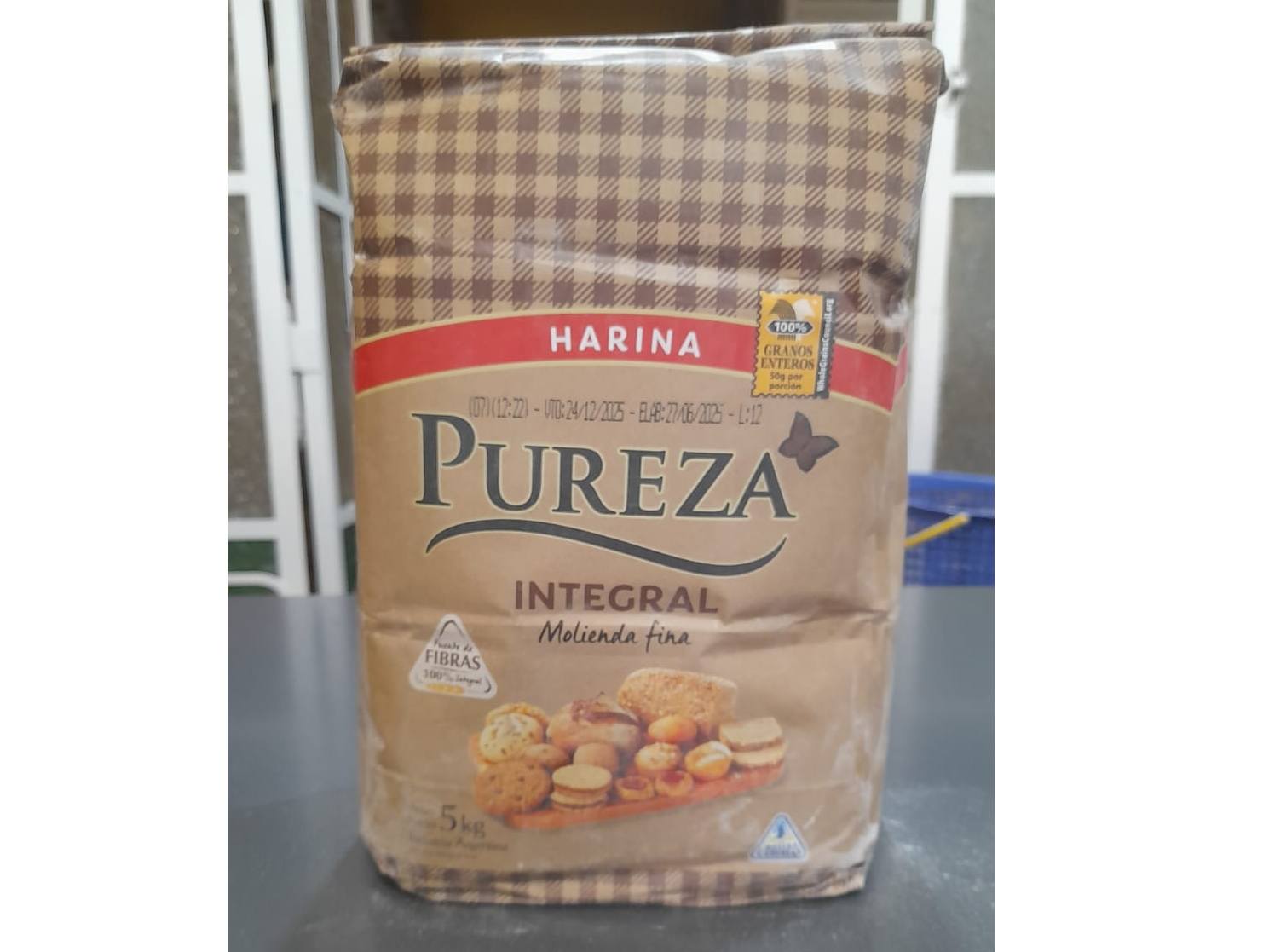 HARINA INTEGRAL PUREZA X 5 KG.