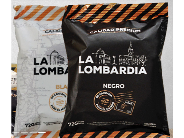 ALFAJORES LA LOMBARDIA X 72 GRS