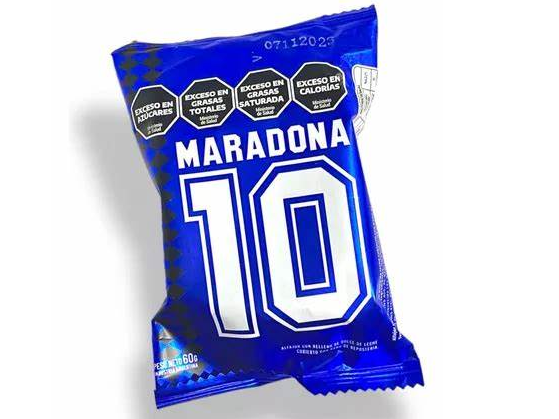 ALFAJOR MARADONA NEGRO X 60 GR