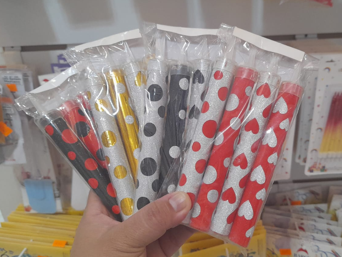 BENGALAS CORAZONES X 4 UNID.