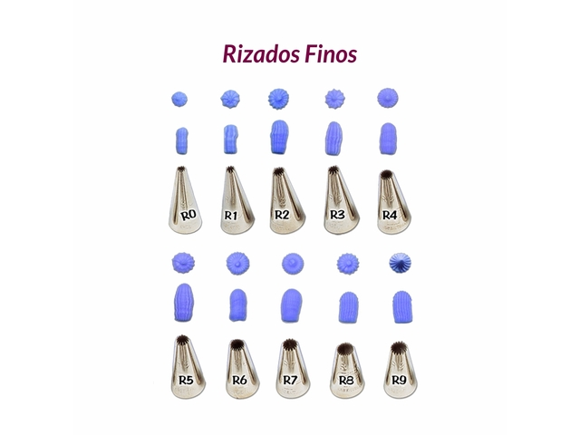 RIZADOS FINOS BOQUILLA CHICA