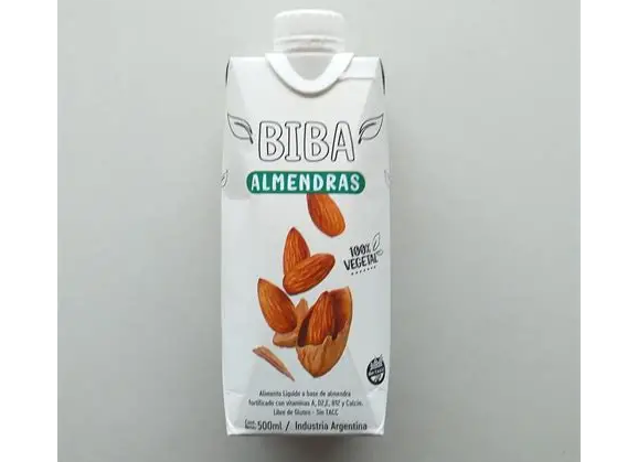 LECHE DE ALMENDRAS BIBA X 500 ML